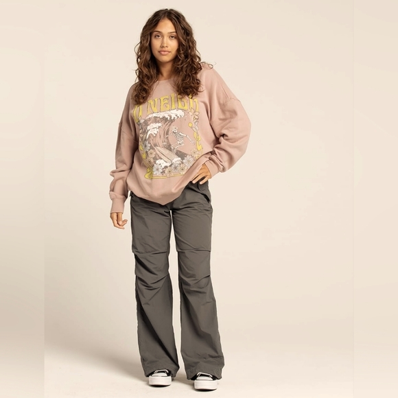 Oneil oversized womens sweatshirt NWT - Picture 6 of 9